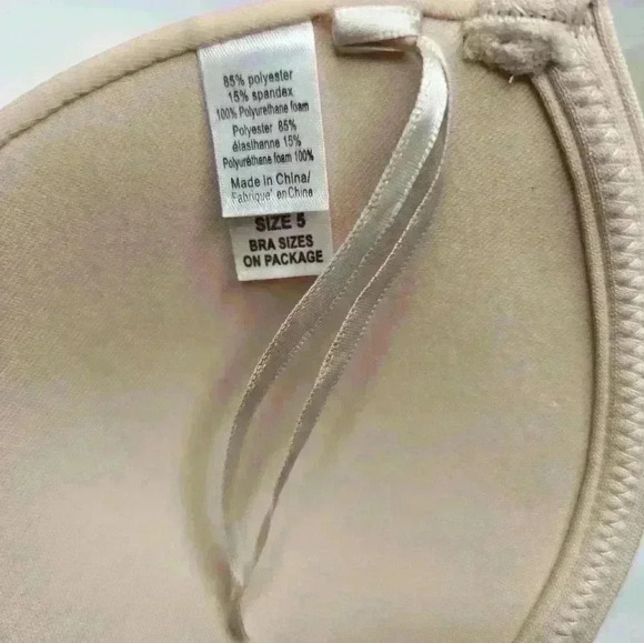 Coconut Grove Intimates Set of Two Wing Bras - Nude and Black, Size 5 - Picture 3 of 4